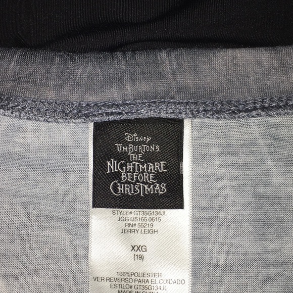 Nightmare before Christmas Jack Skellington Tee - Picture 2 of 2